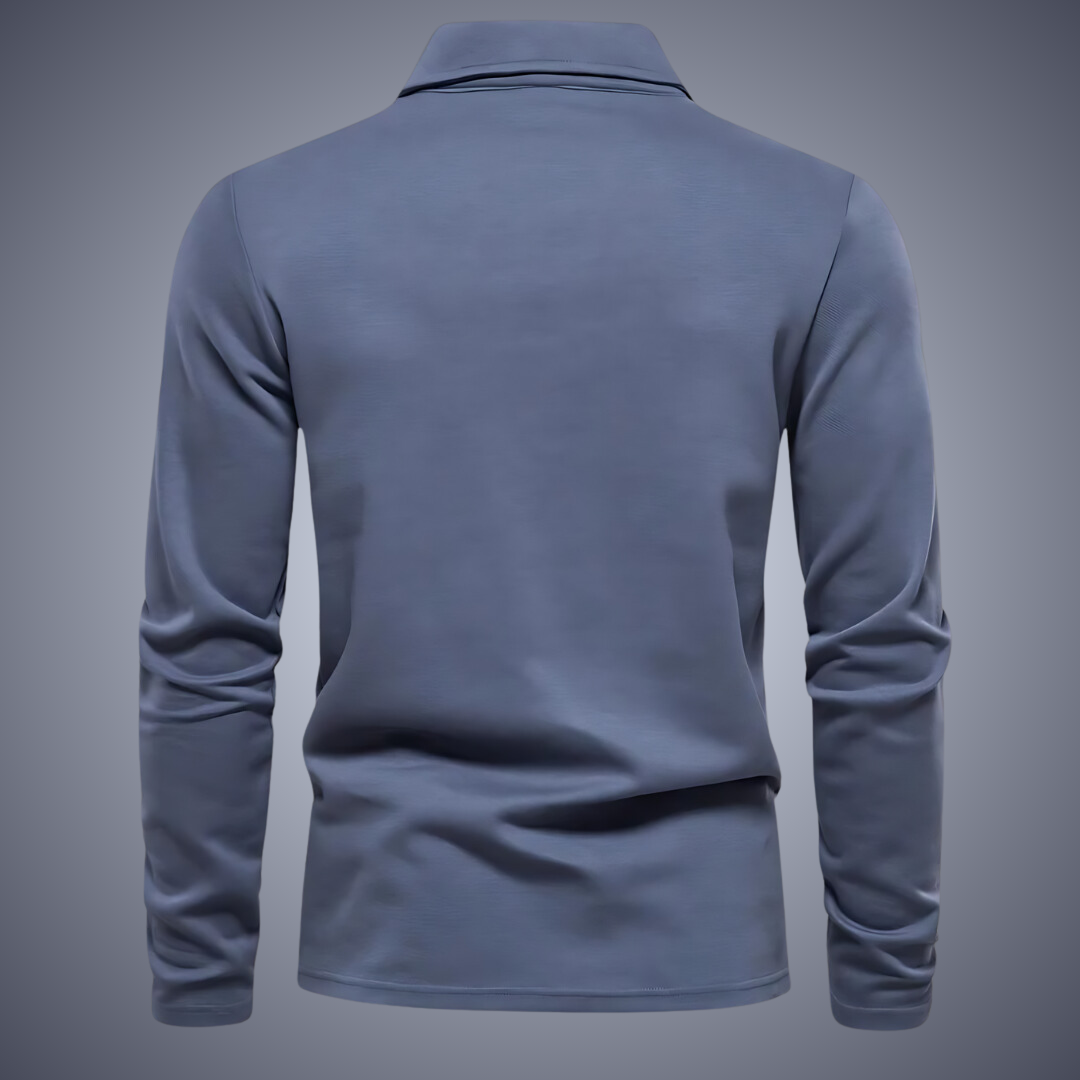 Londelle | Long-sleeved Polo Shirt