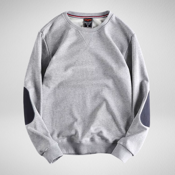 Londelle | American Retro Patch Sleeve Sweatshirt