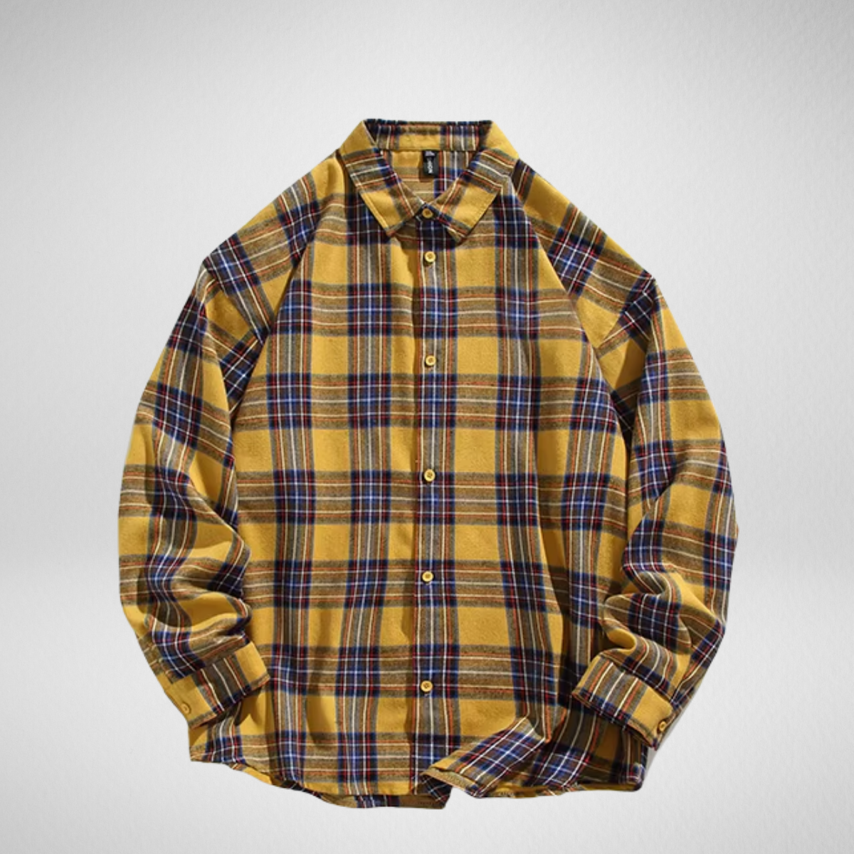 Londelle | Vintage Plaid Loose Shirt