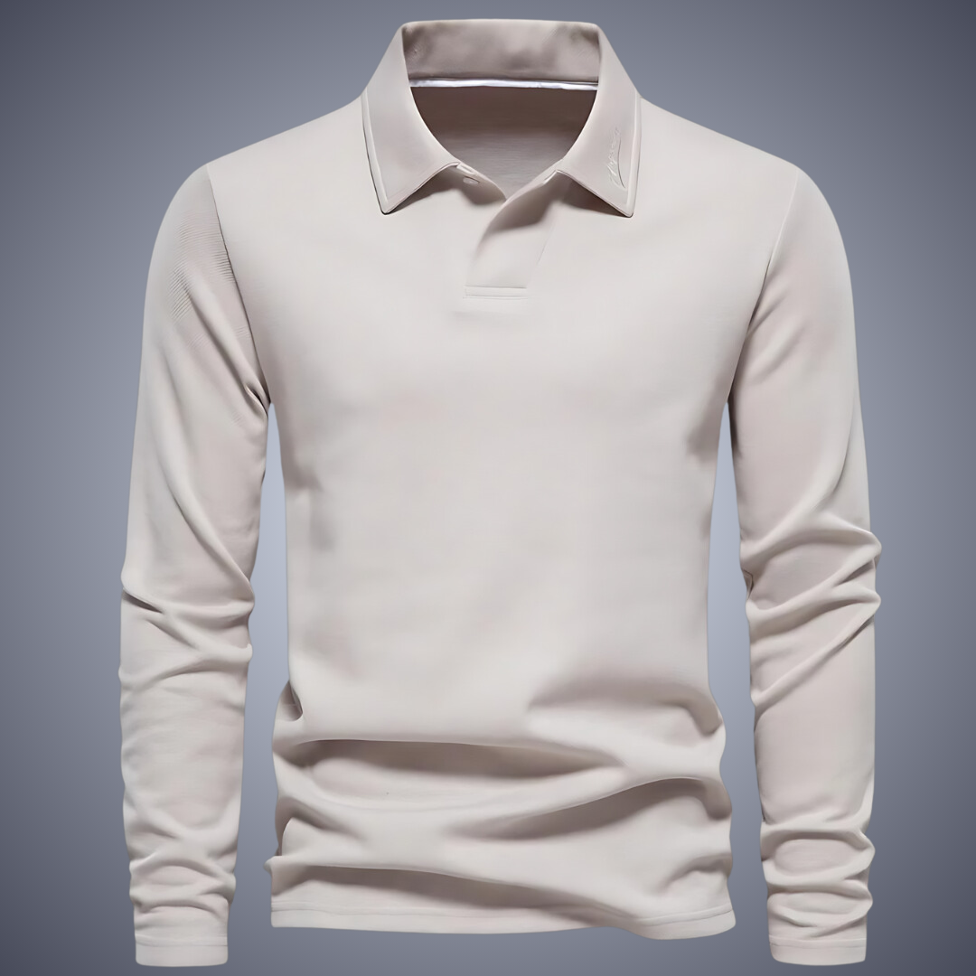 Londelle | Long-sleeved Polo Shirt