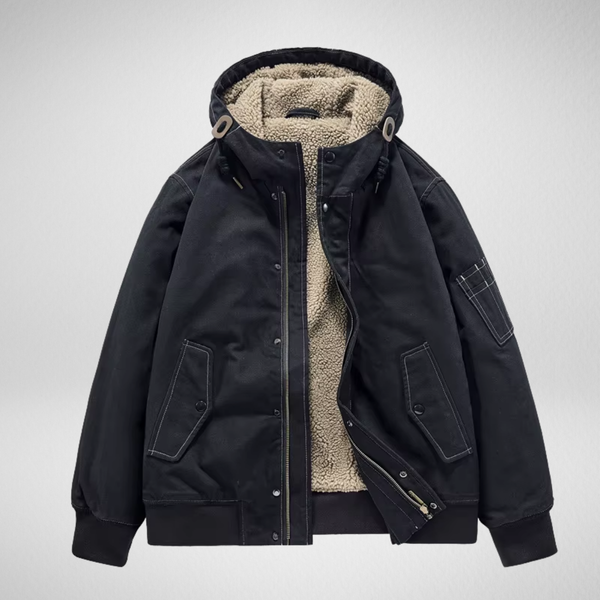 Londelle | Sherpa Lined Cargo Jacket