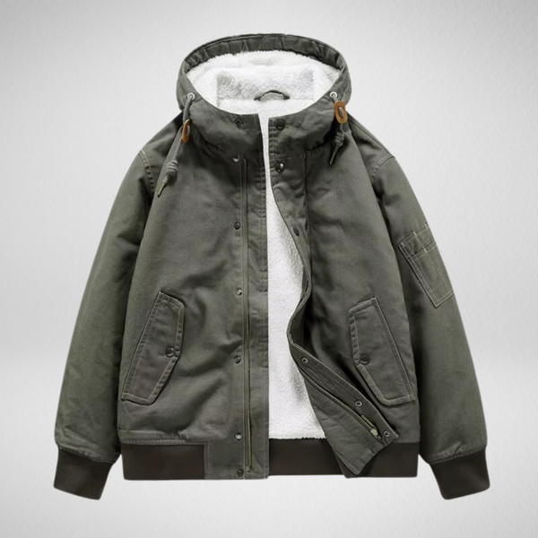 Londelle | Sherpa Lined Cargo Jacket