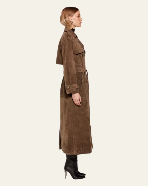 Londelle | Suède Trenchcoat