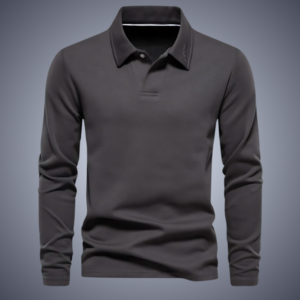 Londelle | Long-sleeved Polo Shirt