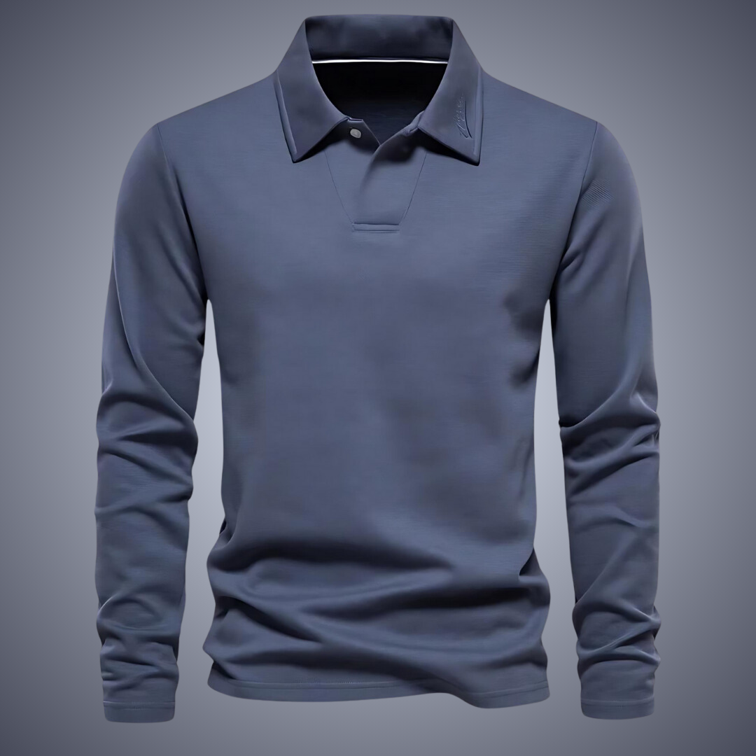 Londelle | Long-sleeved Polo Shirt