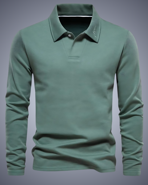 Londelle | Long-sleeved Polo Shirt