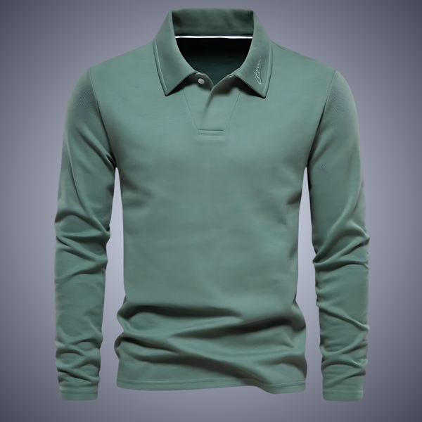 Londelle | Long-sleeved Polo Shirt