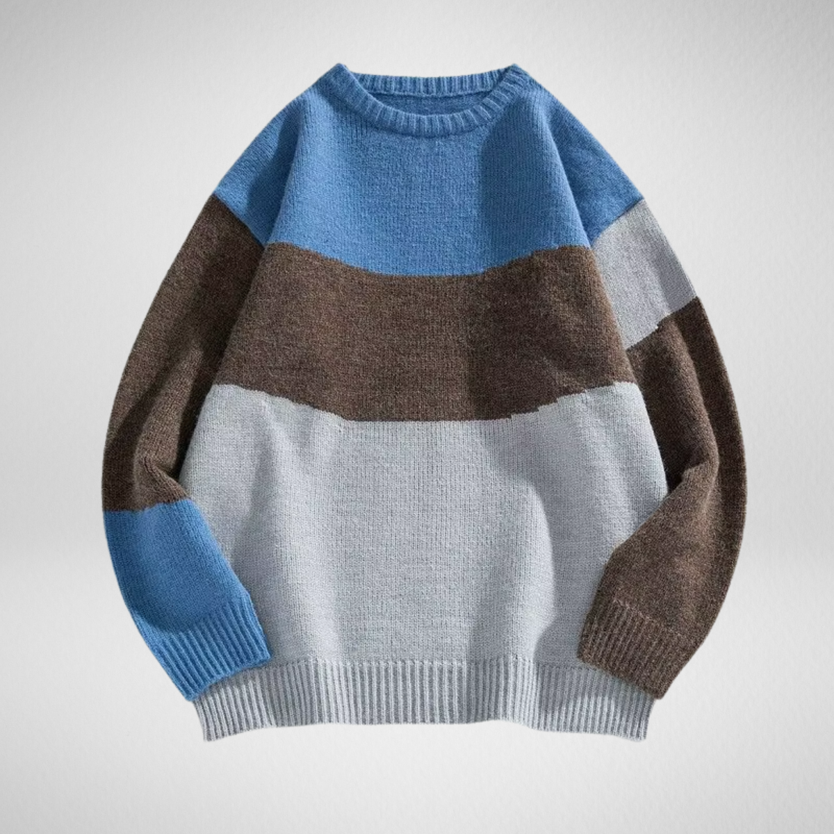 Londelle | Three-Color Knit Sweater