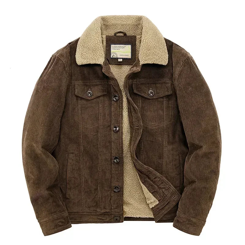 Londelle | Men's Padded Corduroy Parka Jacket