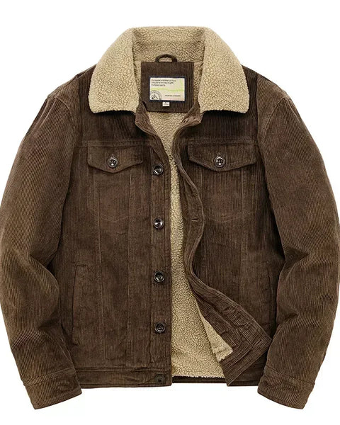 Londelle | Men's Padded Corduroy Parka Jacket