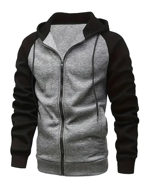 Londelle | Block Zip-Up Hoodie