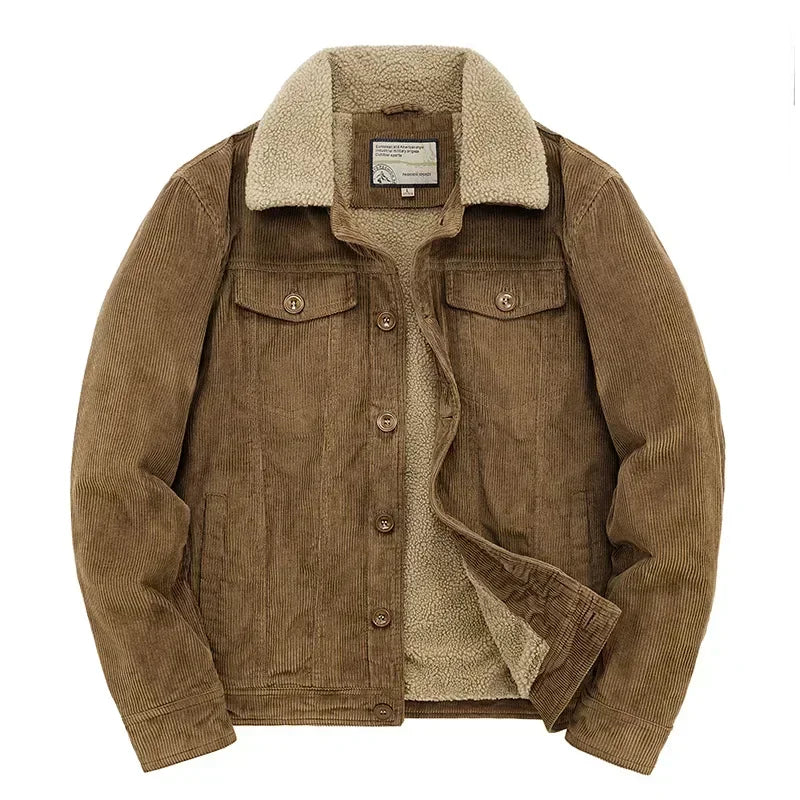 Londelle | Men's Padded Corduroy Parka Jacket