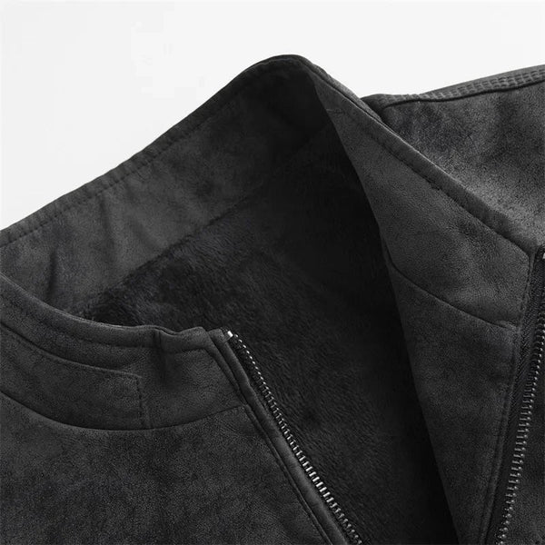 Londelle | Fleece Lined Leather Jacket