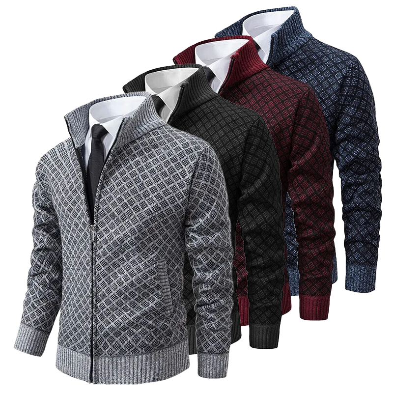 Londelle | Men's Premium Knit Zip Jacket